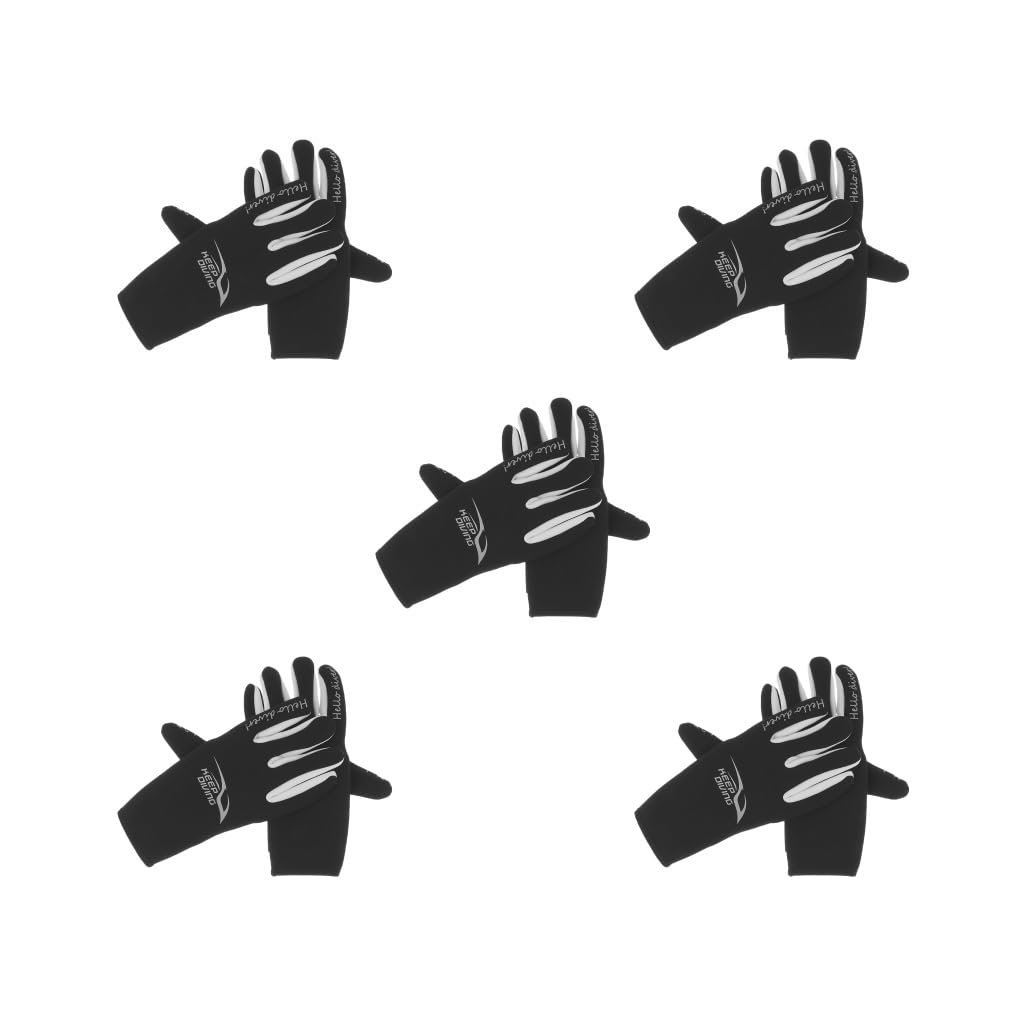 Tauchhandschuhe für Erwachsene, 3 mm, Neopren, bedruckt, rutschfest, Größe M, 1 Paar