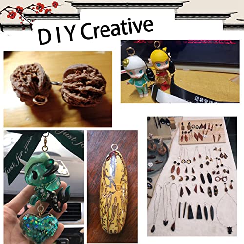 Qrity 20 Stück Ösen-Schrauben 30mm, Schraubring, Kleines Schraubenloch, Ring-Schrauben, Q-Typ Schraubhaken, Ösenschrauben, Für den Haushalt, Die Küche Oder Andere Kunstprojekte