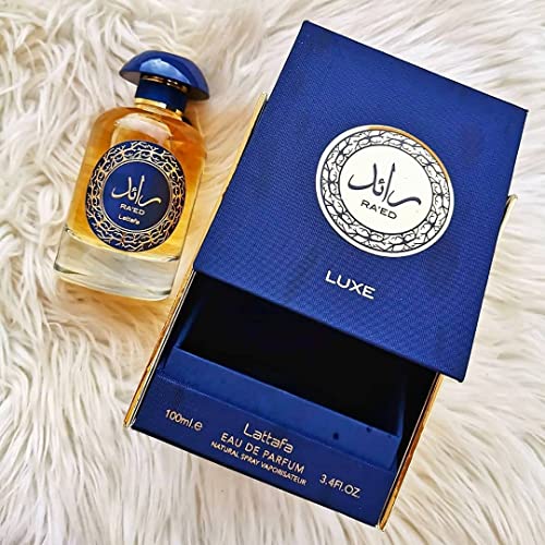 Lattafa Ra'ed Gold Luxe For Unisex Eau De Parfum Spray, 3.4 Ounce #TOP3