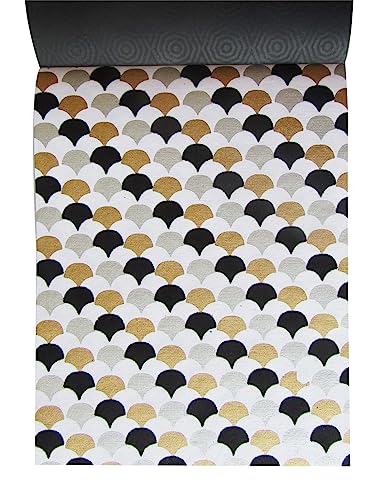 Papier pour scrapbooking noir et blanc Paperhues loisirs créatifs