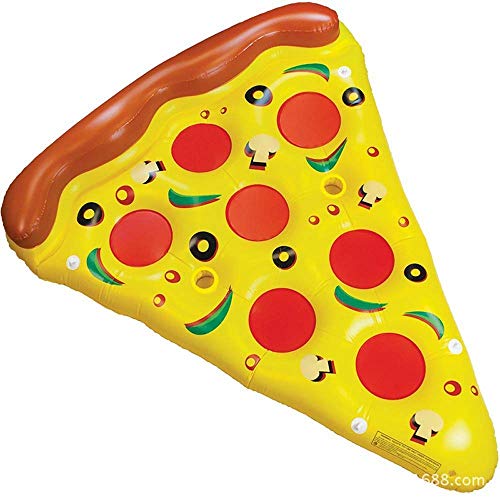 Flotador de piscina inflable de agua para pizza, fila flotante, cama flotante para natación, hamaca de agua para relajarse en la piscina