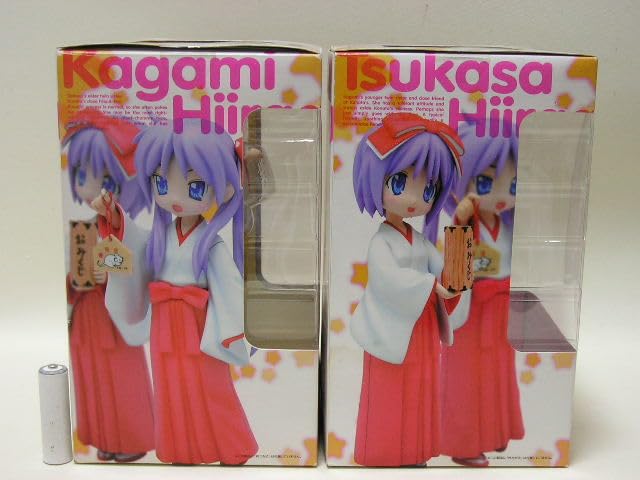 Amazon | □wave らき☆すた 柊かがみ/柊つかさ フィギュア 巫女