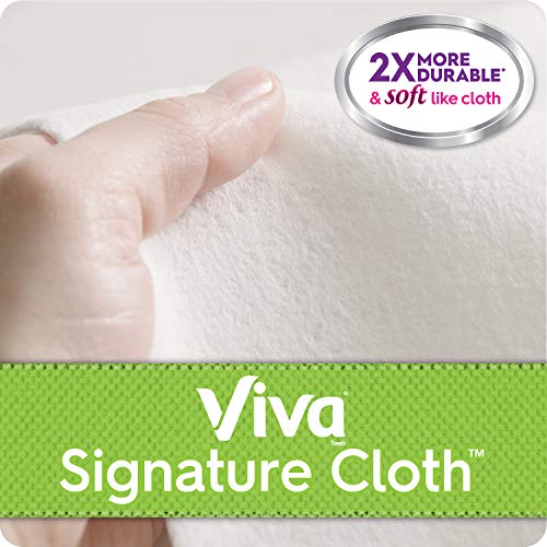 Image of Viva Signature Cloth Choose-A-Sheet Paper Towels, Soft & Strong Paper Towels for Ultimate Clean, White, 6 Big Rolls (Equal to 9 Regular Rolls)