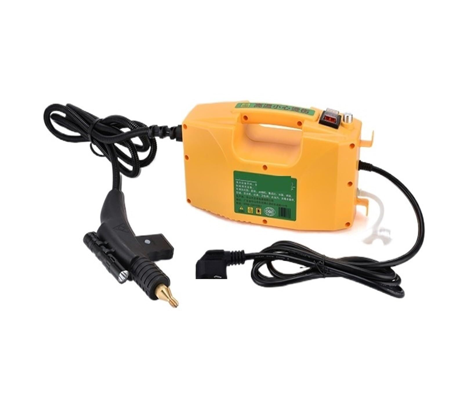 NGTFDCP Handheld Steam Cleaner, Steam Cleaner, Portable Electric, 2600W/3000W Available Cleaning Machine For Floors, Cars for Home, Car, Floor(Black 2600w)