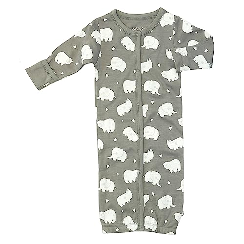 Image of Babysoy Long Sleeve Organic Gown Sleep Sack Bundlers