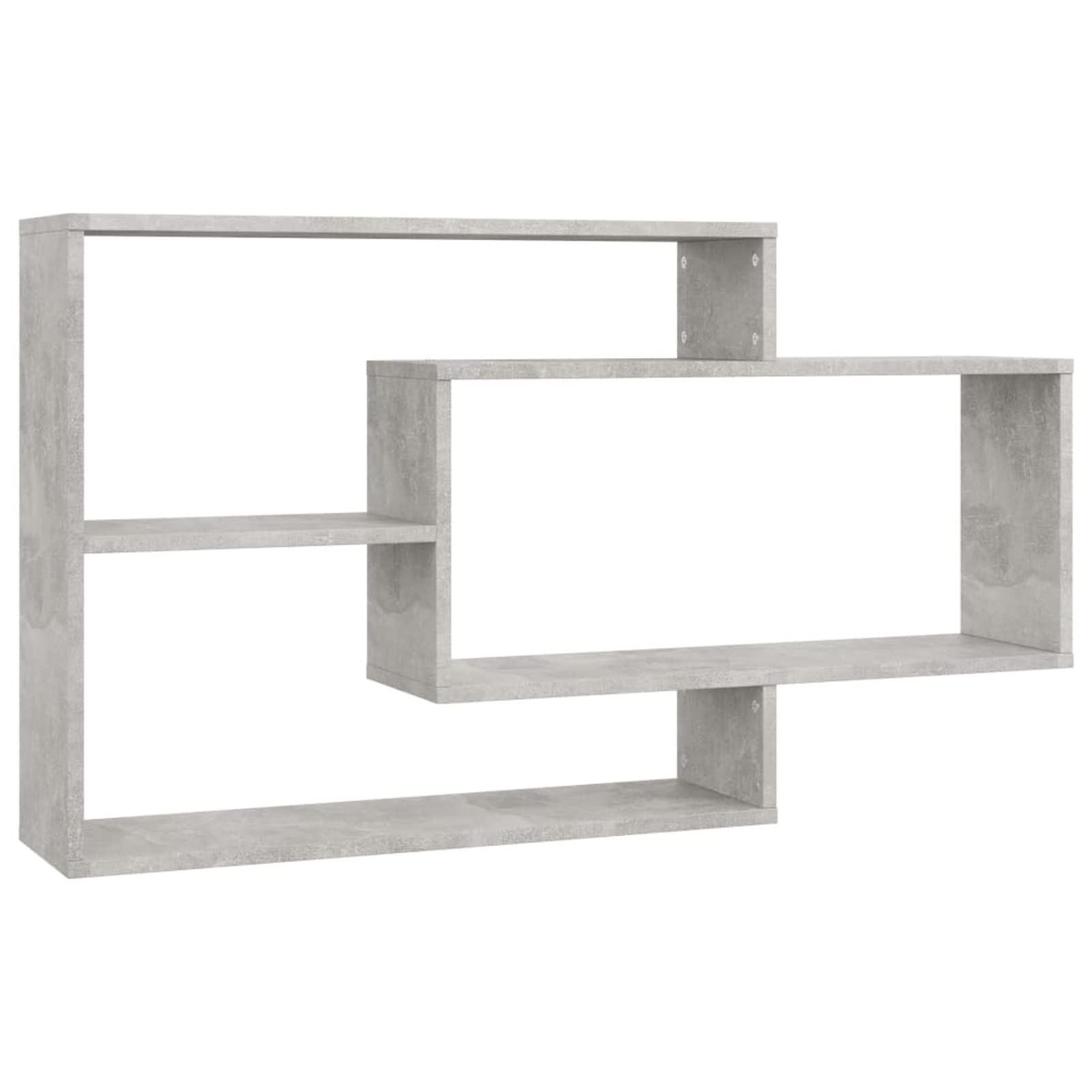 Tidyard Mensola A Muro Design: Scaffale In Multistrato 3 Ripiani 104x20x58,5 Cm – Bianco Per Soggiorno E Cucina - 4