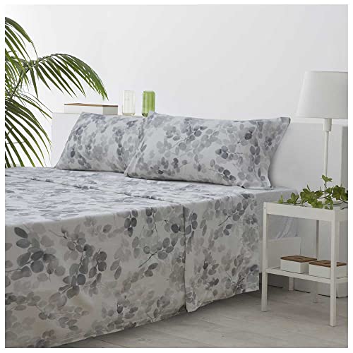 COTTON ARTean Juego de sábanas Bambú Mod. Haku ORGÁNICO e HIPOALERGÉNICO Cama de 150 x 190/200....