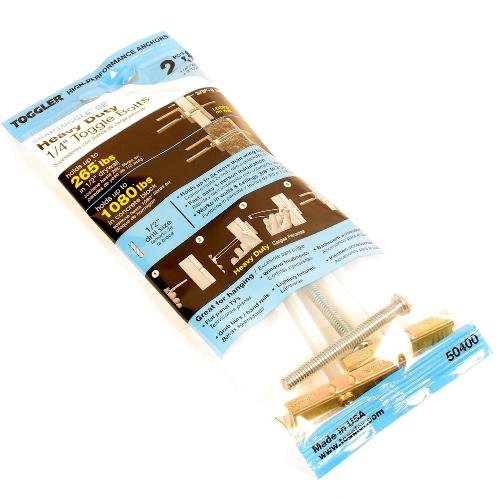 SNAPTOGGLE HEAVY DUTY 1/4" TOGGLE BOLTS
