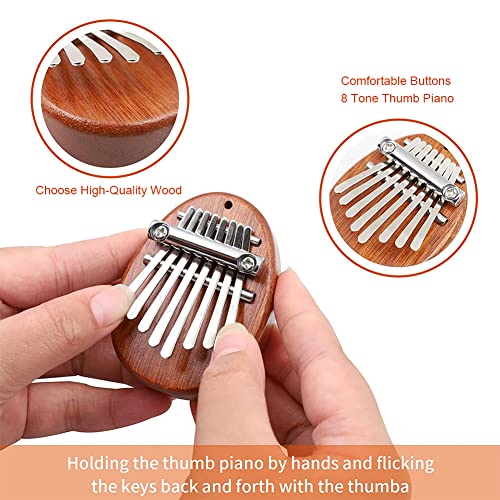 Piano à Pouce Kalimba, Piano à Doigt en Bois Massif, Portable Musique Thumb Piano, Pouce Doigt Piano, Jouets pour… - Les Beatles, Paul McCartney, John Lennon, RIngo Starr, George Harrison Piano à Pouce Kalimba, Piano à Doigt en Bois Massif, Portable Musique Thumb Piano, Pouce Doigt Piano, Jouets pour… – Image 6