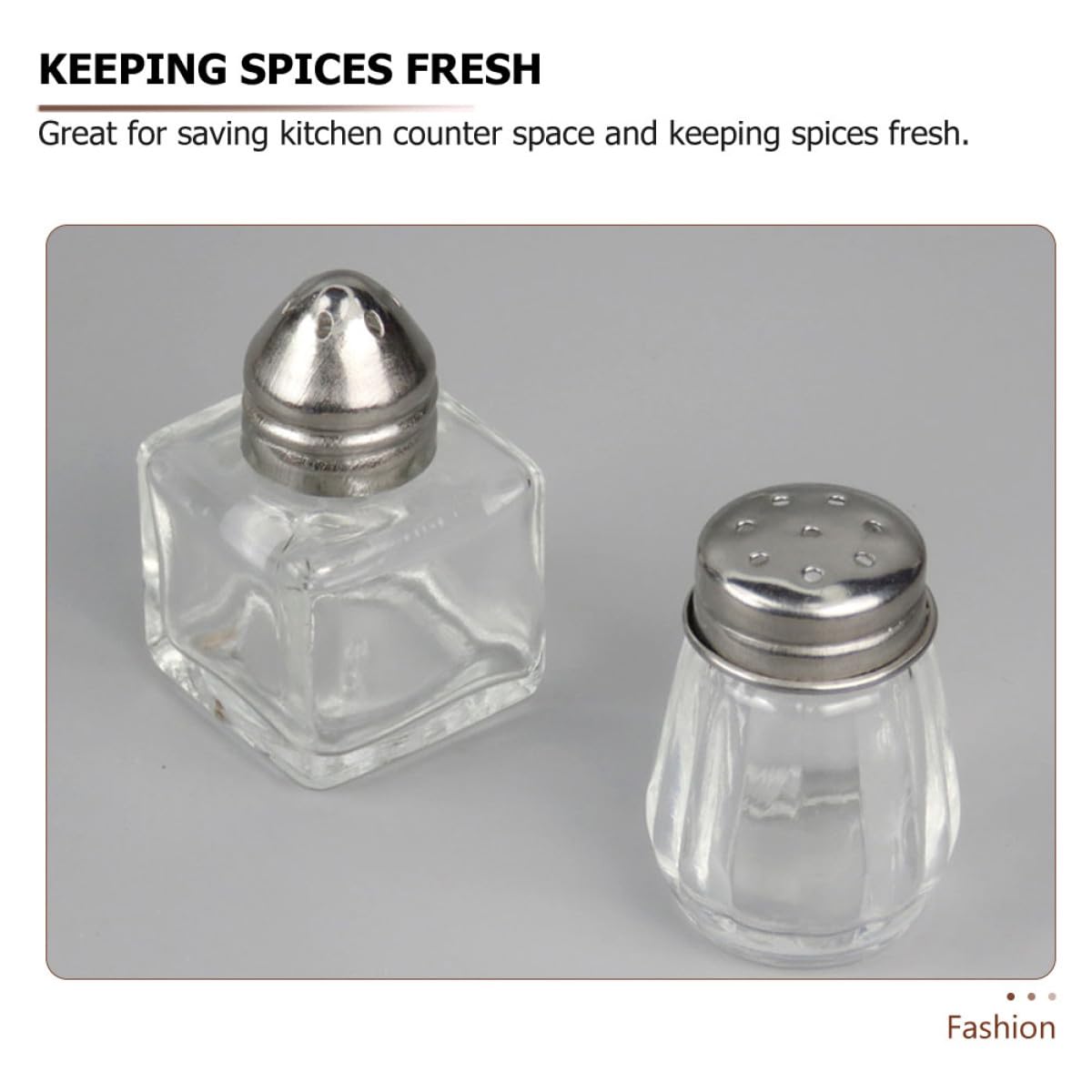 Lot de 10 pots à épices portables en verre et en fer, pour épices fraîches, cuisine, barbecue, idéal pour une pendaison de crémaillère