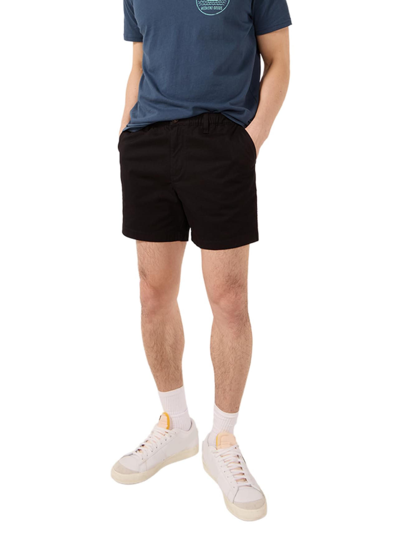 Chubbies Chino Shorts Men 5.5 Inch - Mens Shorts Casual with Elastic Waistband, Side and Back Pockets, Stretch Cotton Blend