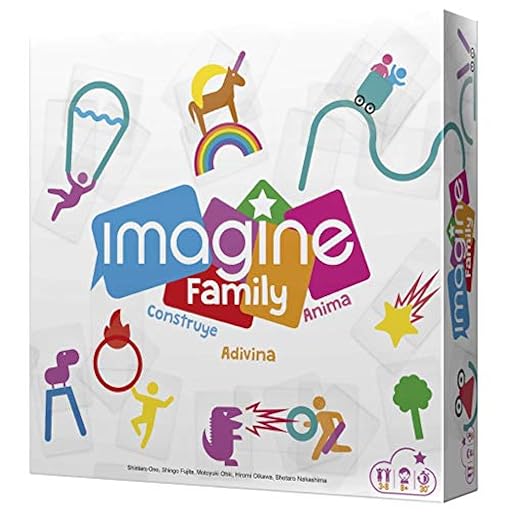 Asmodee - Cocktail Games- Imagine Family - Juego de Mesa en Español, Color (CGIMFA01) | Ya disponible en tu tienda friki favorita! En mundofriki.es!