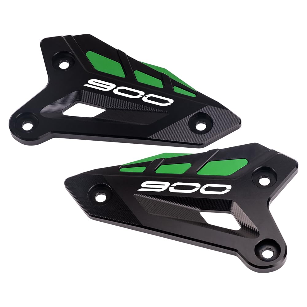 Motorrad Hinterer Pedal-Fersenschutz für Z900 2017-2026 Z900SE 2022-2026 Robuste Schutzplatte z900 z900se Zubehör (Grün)