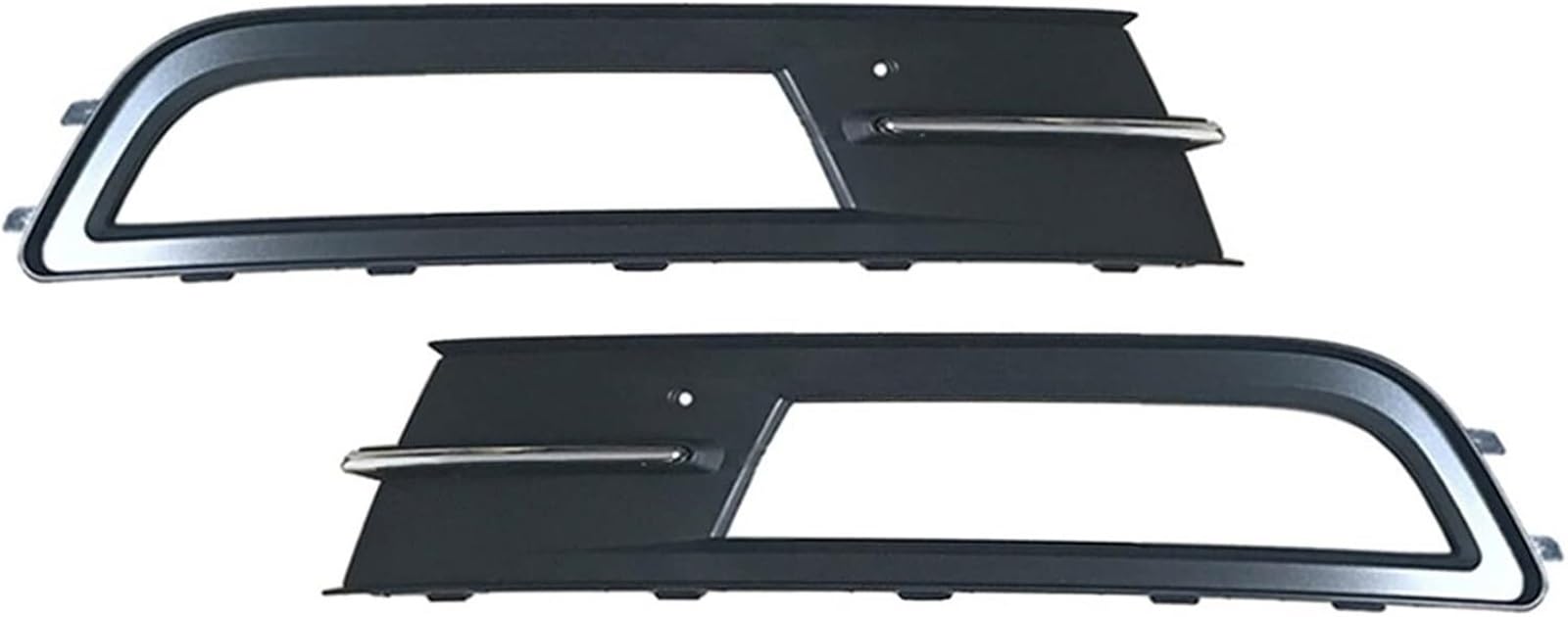 Assemblage calandre voiture et feux antibrouillards chromés Passat B8 17-19