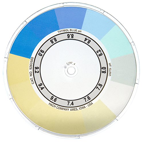 Hach 9263500 Color Disc pH, Thymol Blue, 7.4-9.6