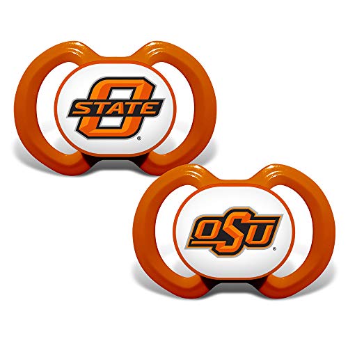 Image of Baby Fanatic Pacifier 2-Pack - NCAA Oklahoma State Cowboys - Officially Licensed League Gear