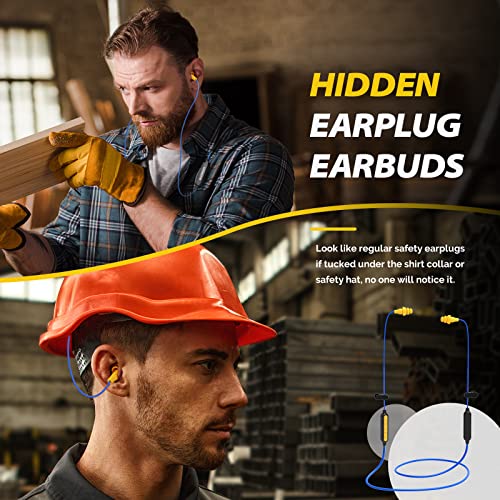 MIPEACE Bluetooth Work Earplugs Headphone