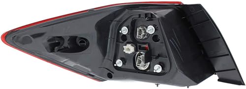 Miniatura 2 de KarParts360 Para 2016 2017 Honda Accord luz trasera Asamblea lado pasajero wbombillas LED para HO2805108