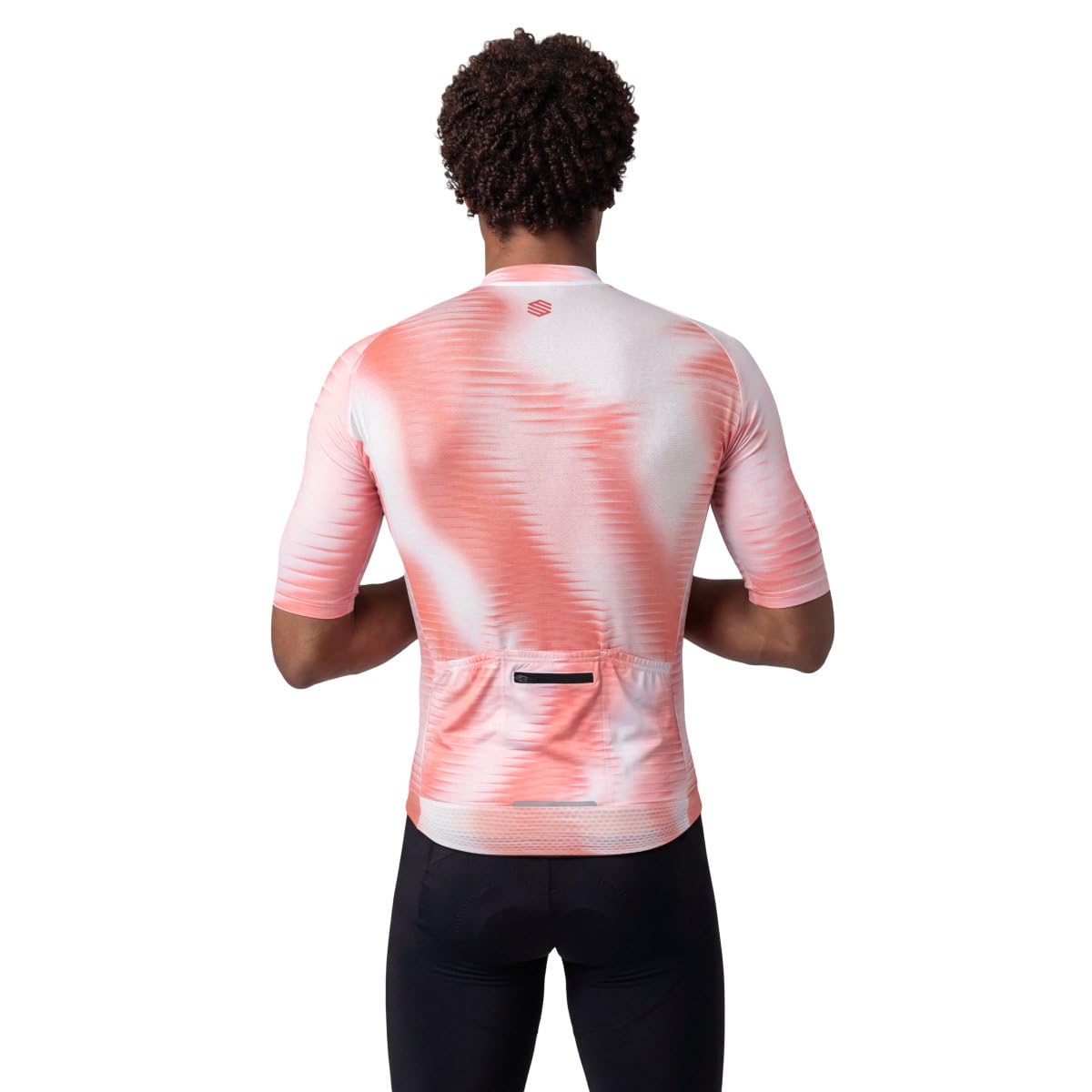 SIROKO Maillot de Manga Corta Ciclismo M2 NRC Pink Rosa