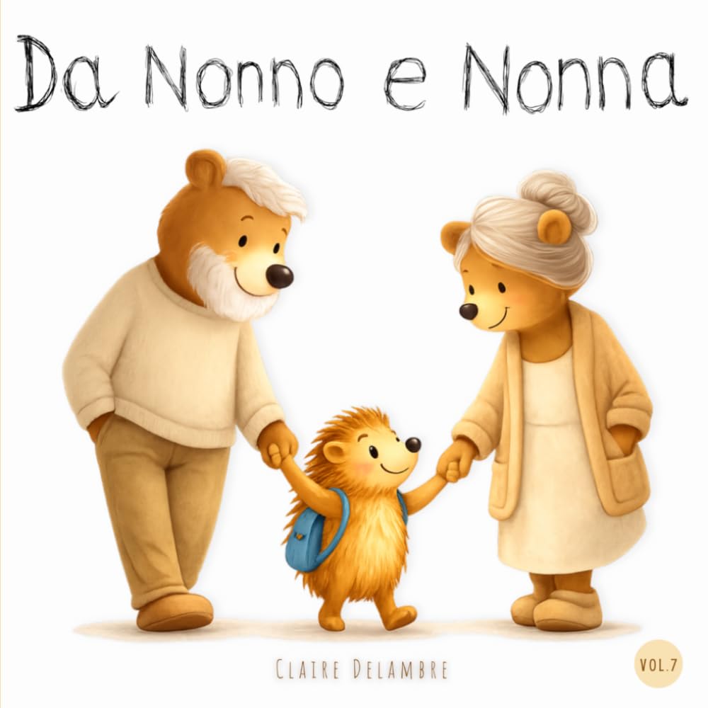 Da Nonno e Nonna: Libro illustrato per bambini dai 2 anni - Una storia dolce sui nonni, i momenti insieme e i ricordi d’infanzia - Ideale per la storia della buonanotte (Piccoli passi per crescere)