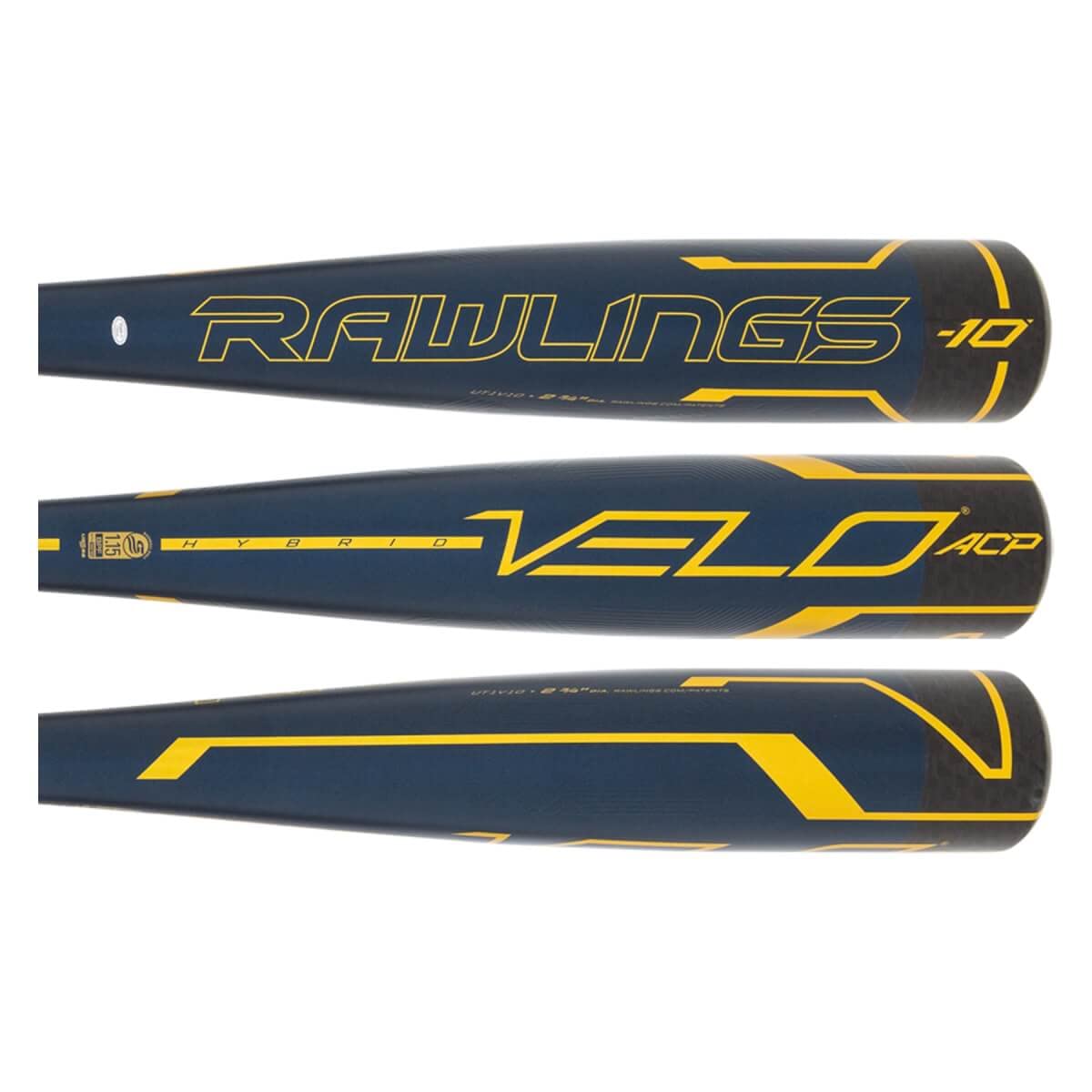 Rawlings Rawlings 2022 Velo ACP Hybrid -10 USSSA Baseball Bat - UT1V10 - L'Entrepôt du baseball / Baseball Warehouse