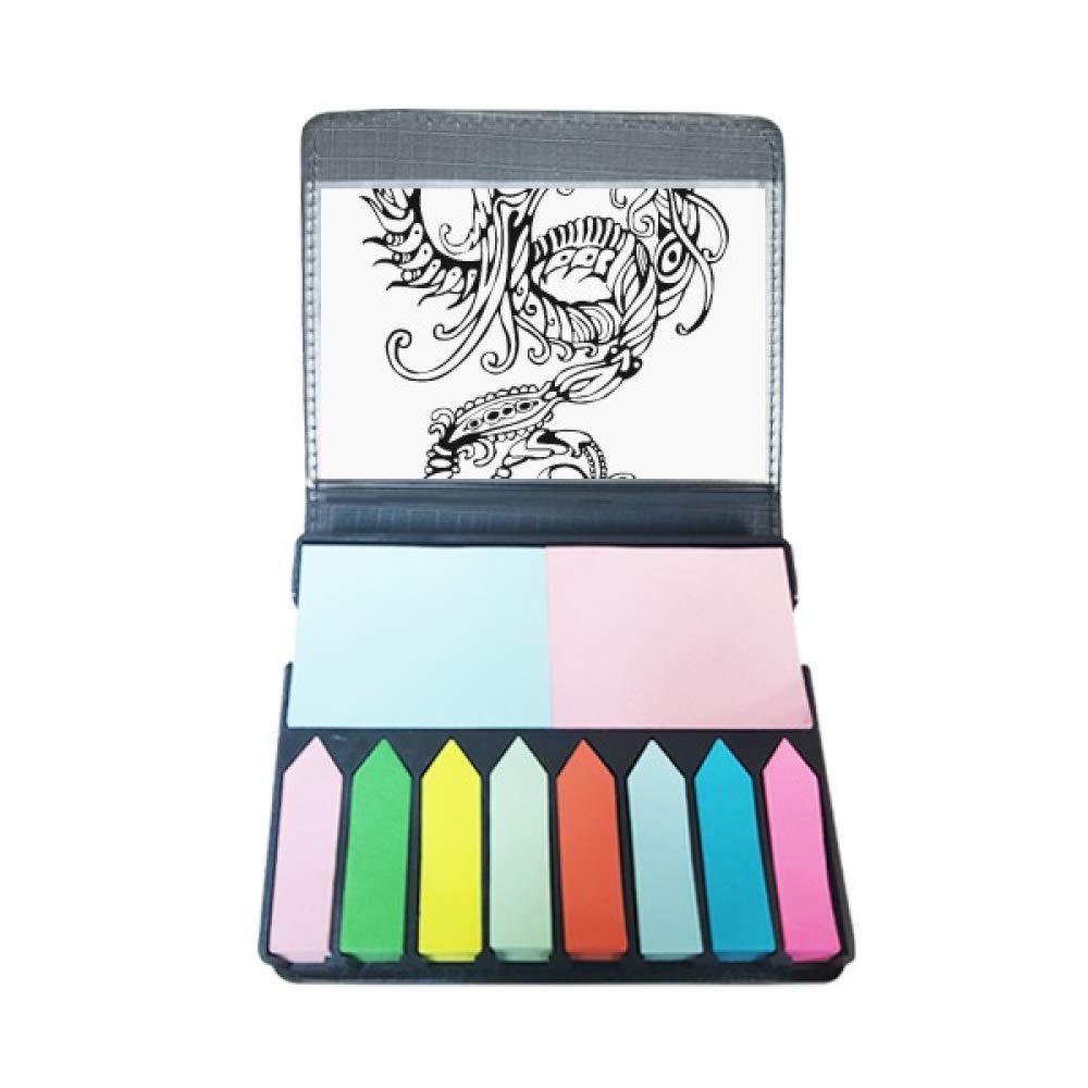 Autocollant note couleur dragon chinois pour retrouver vos pages