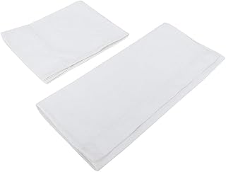 1 Juego de Fundas para sillas de Director, Tela de Repuesto para Asiento, Suministros para el hogar, Funda Protectora, Accesorios duraderos para Muebles(Blanco)