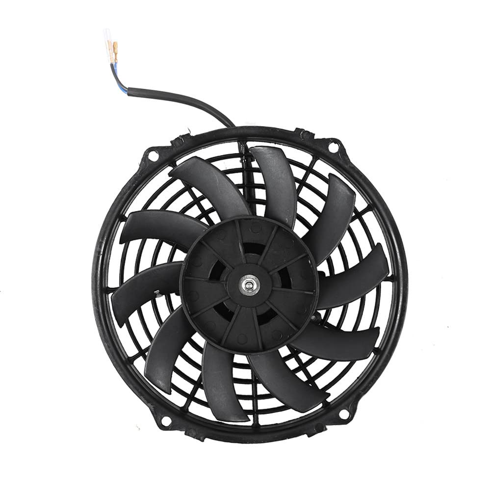 Buy Car Electric Motor Cooling Fan 12V Push Pull Electric Radiator 80W