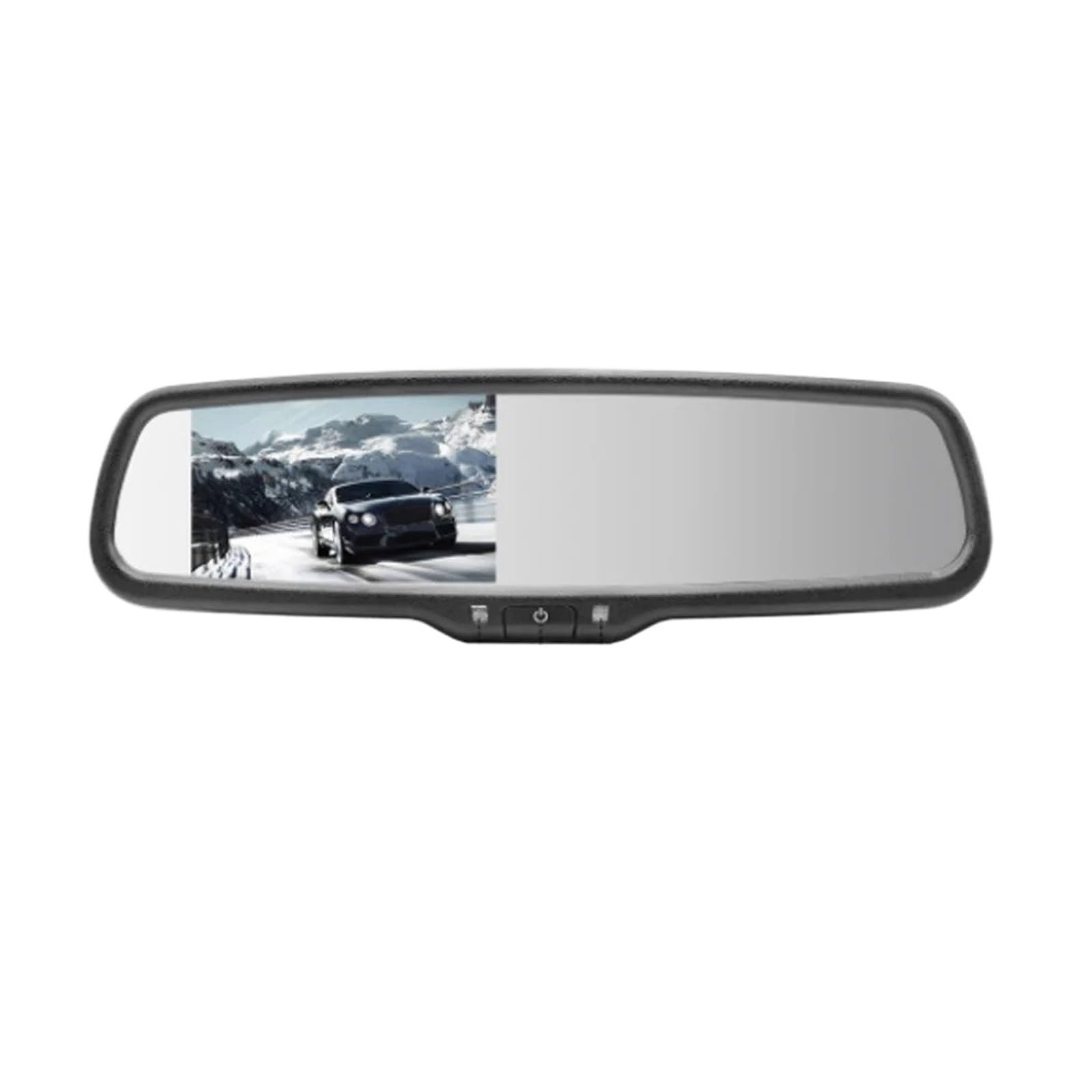 para Nissan para 4,3 Pulgadas HD Cámara Visión | Monitor Espejo Retrovisor Estacionamiento, Soporte Montaje Para Automóvil Y Monitor Visión Trasera Antideslumbrante.