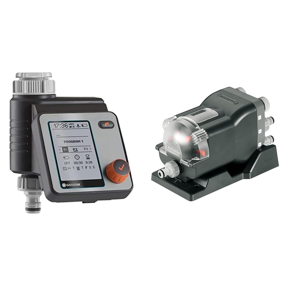 Solartimer Für Die Gartenbewässerung - 16 Programme, LCD-Display & Wiederaufladbar