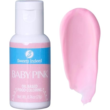 Sweets Indeed Baby Pink Oil Based Food Coloring