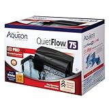 Aqueon QuietFlow Power Aquarium Filter and 3 Replacement Aquarium Filter Cartridges (400 GPH)