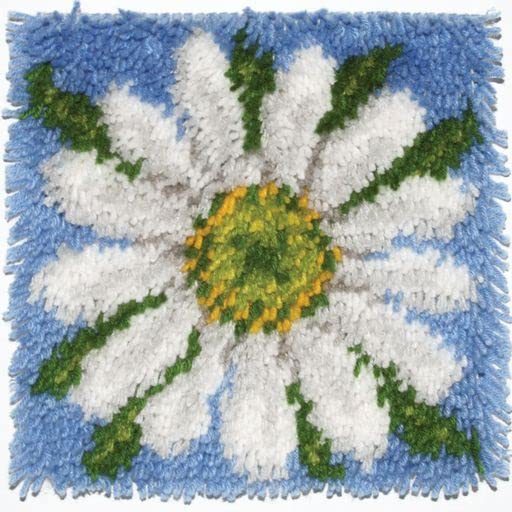 Image of Wonderart Latch Hook Yarn, Daisy