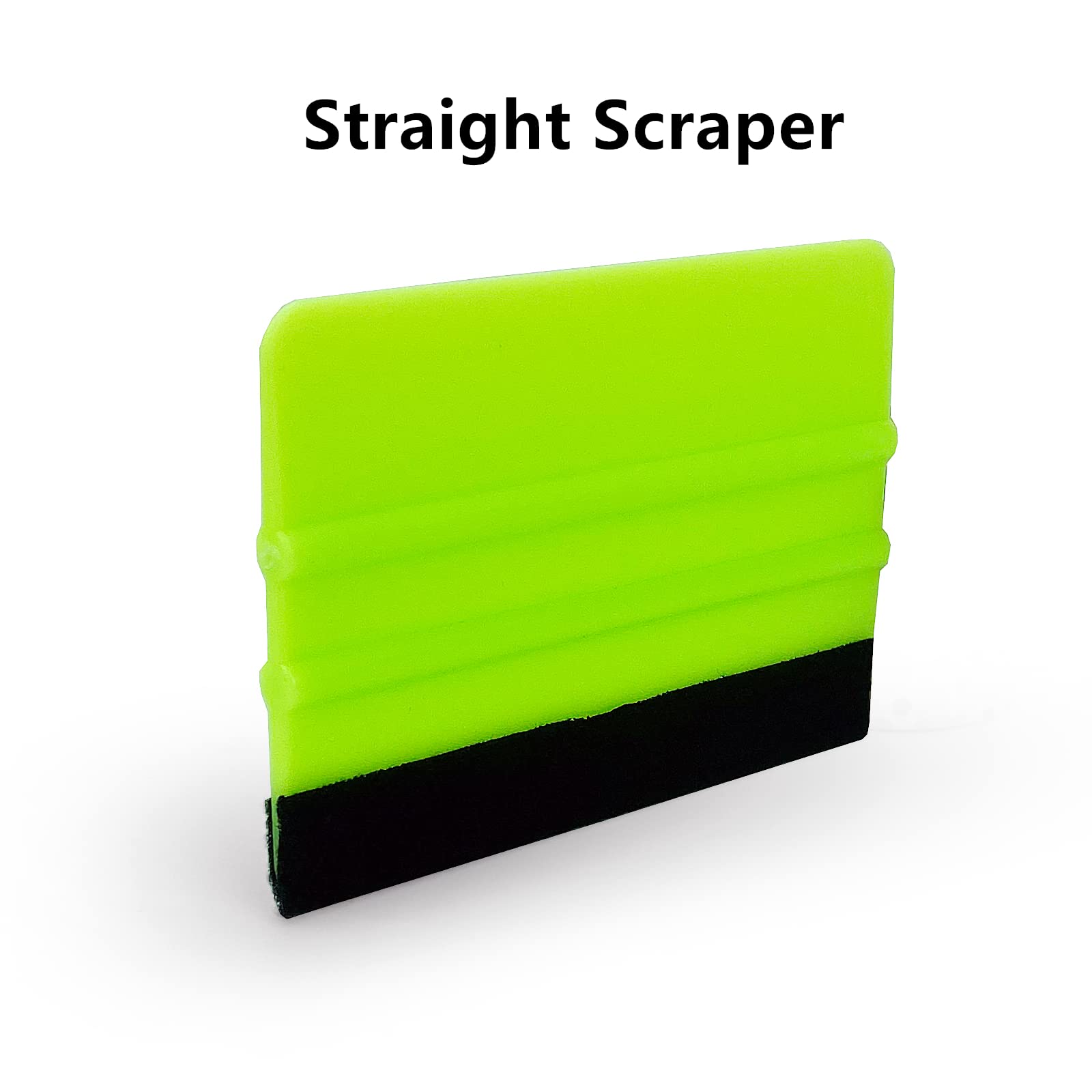 Umaki 20 Piece Car Wrap Plastic Squeegee, 10.3 x 7.5cm Felt Edge Decal Applicator, Green, 10.2 x 7.3cm - Image 3
