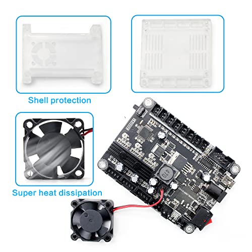 Cnctopbaos Cnc 3018 Pro Max 3 Axis Desktop Diy Mini Wood Router Kit Engraver Woodworking Pcb Pvc Milling Engraving Carving Machine Grbl Control With Er11 Collet (3018 Pro Max) #TOP4