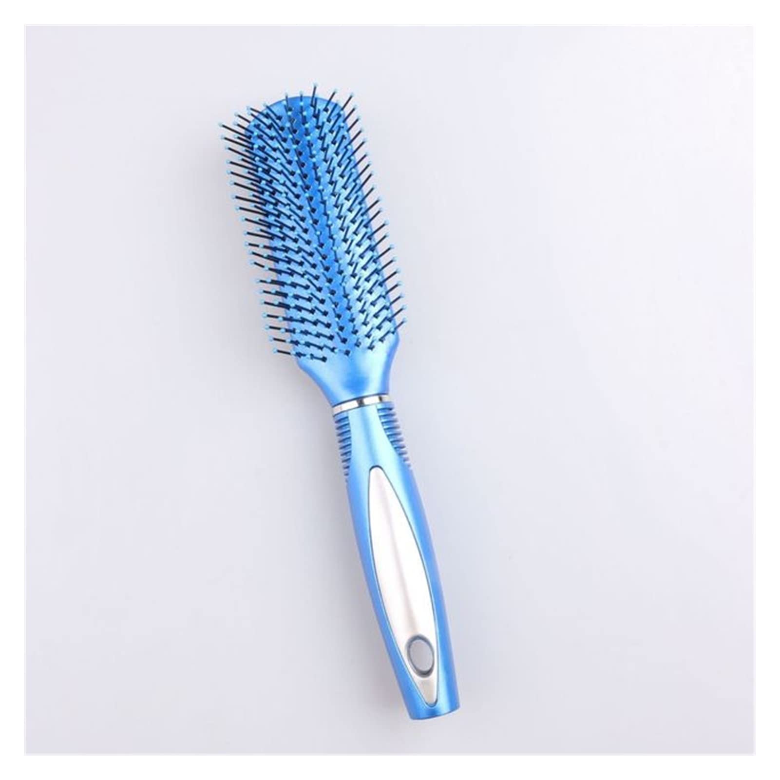 Peinado de plástico Cepillo for el Cabello Peine Peine peinador Liso Cepillo for peluquería (Color : Blue 02)