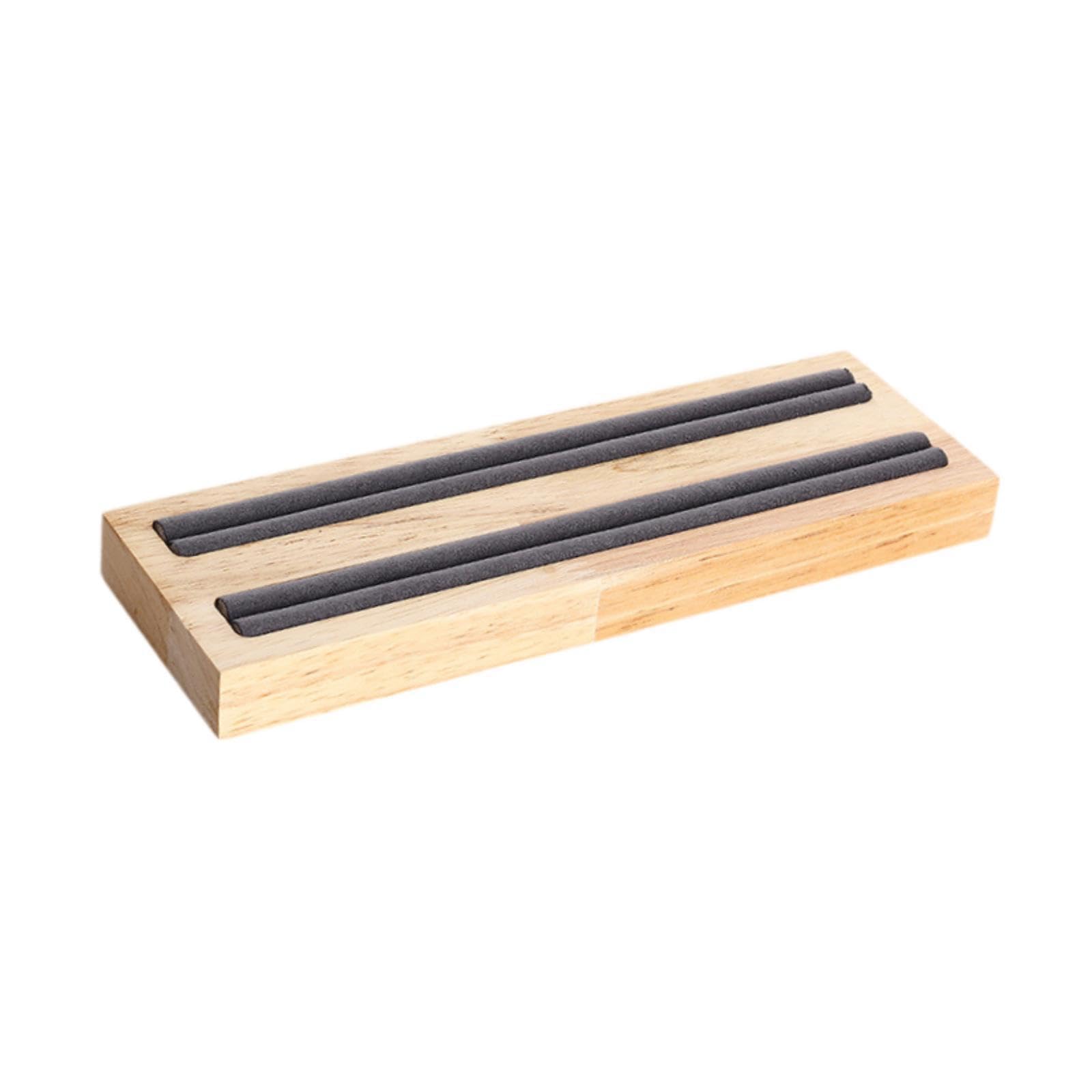 TWISAXC Premium Bamboo Rings Display Stand Versatile Organizer For Earrings And Rings Stylish Solution For Home Décor Organizer Tray Wooden Holder Display