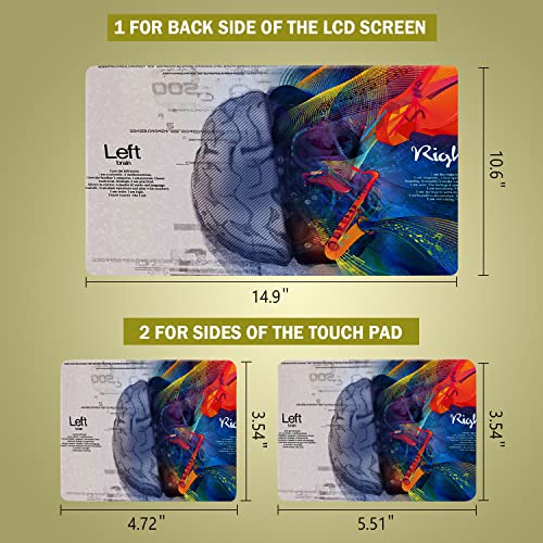 Icolor Laptop Skin Sticker Decal,12" 13" 13.3" 14" 15" 15.4" 15.6 Inch Personalized Universal Notebook Vinyl Cover Art Protector Decal #TOP4