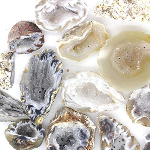 Vives Cortada Mini Geode en Agate, kristallisiert (Pack de 250 g)