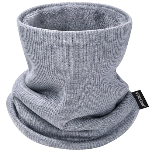 Image of TICONN Neck Gaiter Face Cover Scarf, Neck Warmer Breathable Sun & Wind-proof for Skiing Fishing Hiking Cycling