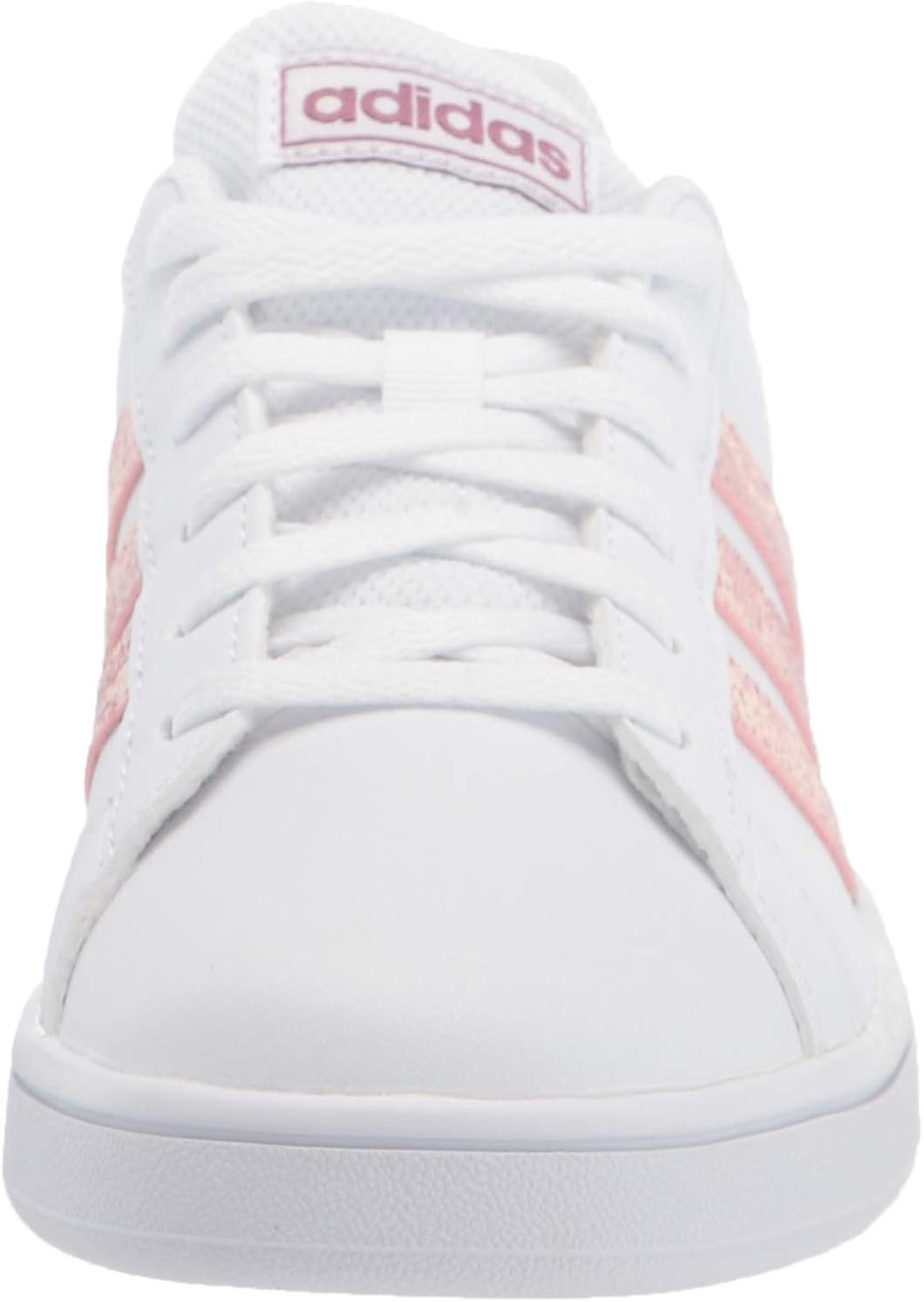 adidas Grand Court Tennis Shoe, White/Pink Tint/Cherry Metallic, Numeric_12  US Unisex Little Kid : Amazon.ca: Clothing, Shoes \u0026 Accessories