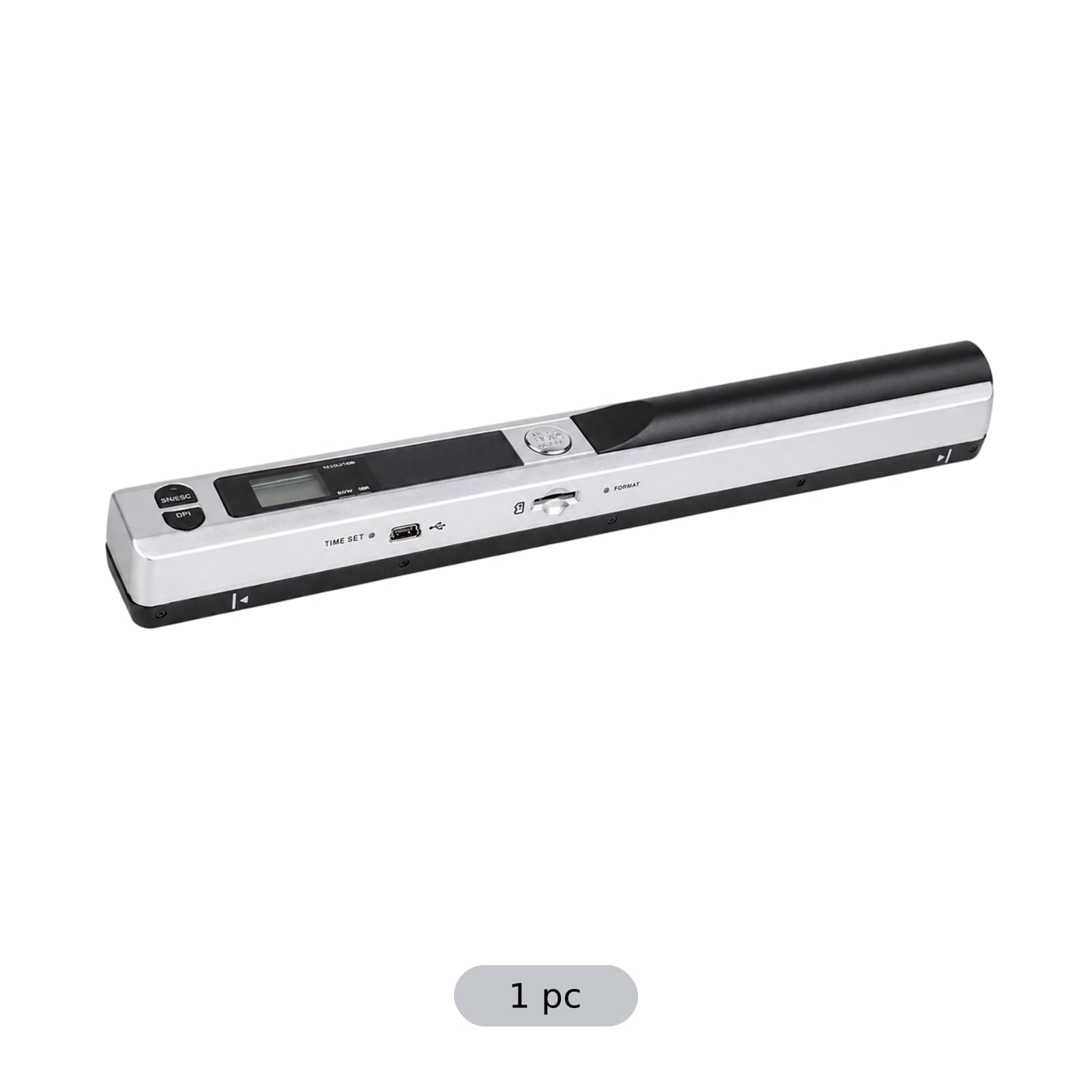 Scanner portatile per documenti, scanner portatile per documenti A4, foto e libri, 900 DPI, formato JPEG e PDF, schermo LCD, ufficio mobile aziendale