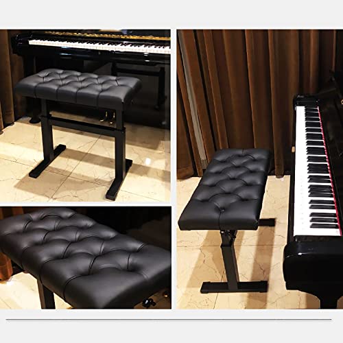 TEmkin Tabouret de Piano réglable en Hauteur, Banc de Piano de Luxe à Levage hydraulique, avec Coussin Confortable et imperméable, adapté aux Enfants, Performances instrumentales pour ADU - Les Beatles, Paul McCartney, John Lennon, RIngo Starr, George Harrison TEmkin Tabouret de Piano réglable en Hauteur, Banc de Piano de Luxe à Levage hydraulique, avec Coussin Confortable et imperméable, adapté aux Enfants, Performances instrumentales pour ADU – Image 6