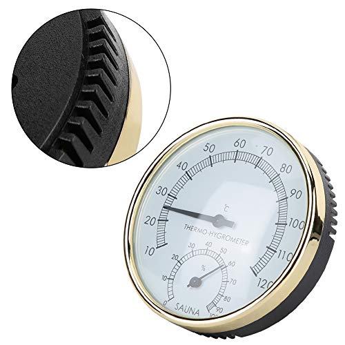 Sauna Digitale Thermometer Hygrometer Gouden Rand Binnenthermometer Hygrometer Vochtigheid Temperatuur Meter Hot Tubs… - Image 8