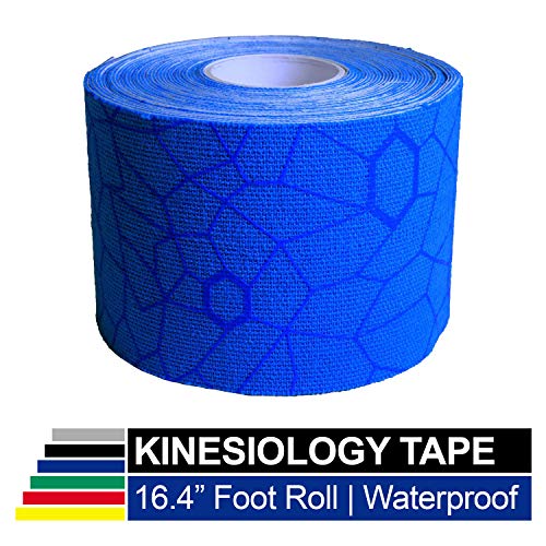 TheraBand Kinesiology Tape, Waterproof Physio Tape for Pain Relief, Muscle & Joint Support