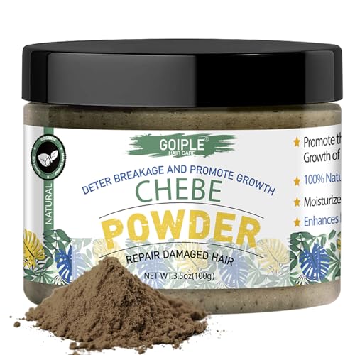 WOZUTUNT Organic African Chebe Powder for Enhanced Hair Growth, Strength & Long Moisturized Hair For Men & Women 3.5 Ounces