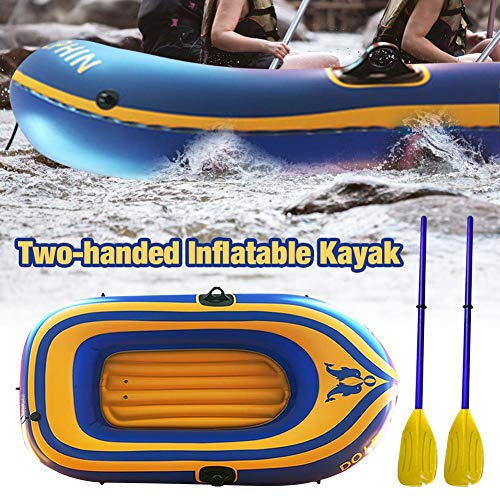image for N/D Inflatable Kayak Boats for Adults and Kids with Oar and Air Pump, 