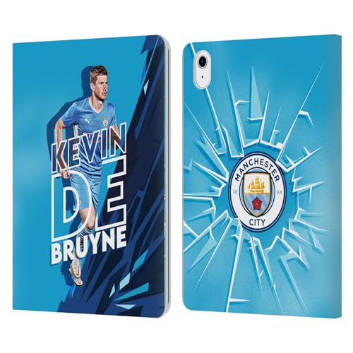 Carcasa de cuero para iPad Air 2022 y 2020: funda tipo libro de Kevin De Bruyne
