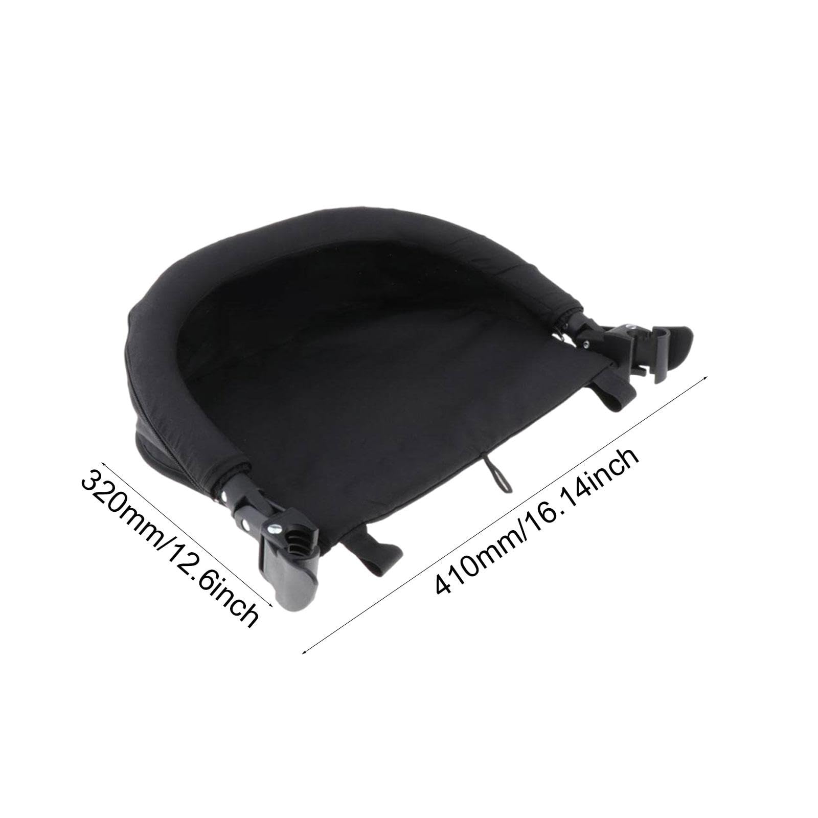 Reposapiés para Cochecito, Extensión Negra, Regalo Cómodo
