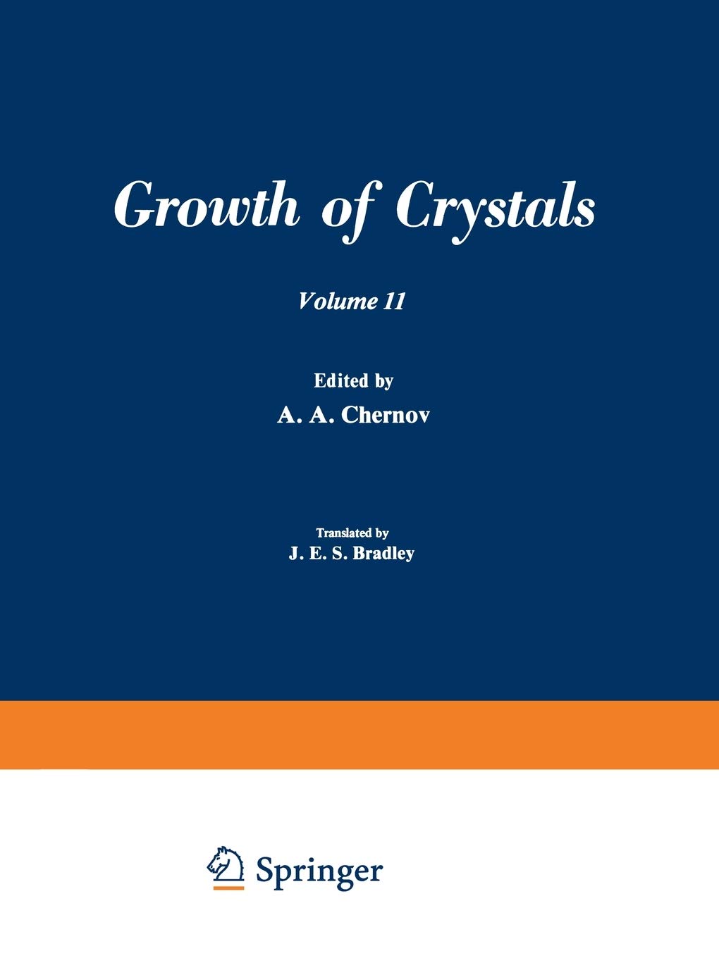 Рост Кристаллоь / Rost Kristallov / Growth of Crystals: Volume 11